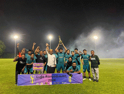 Tuan Rumah Putra Kelapa FC Juara Liga Ramadhan 2024
