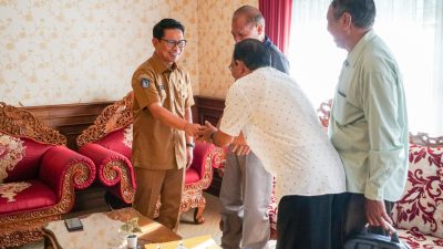 Sekda Badung Terima Audiensi Pengurus Lansia Kecamatan Kuta Utara