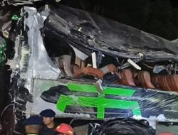 Bus Pengangkut Pelajar SMK Lingga Kencana Kecelakaan, 10 Orang Meninggal Dunia