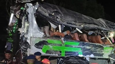 Bus Pengangkut Pelajar SMK Lingga Kencana Kecelakaan, 10 Orang Meninggal Dunia