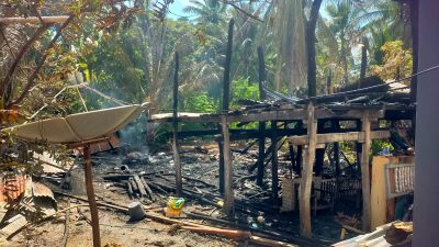 Bantu Korban Kebakaran Dusun Patori, Komunitas Peduli Sesama Kabupaten Selayar Buka Dompet Peduli