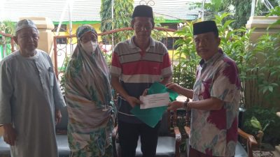 Baznas Kabupaten Selayar Terdepan Santuni Korban Kebakaran Meninggal Dunia