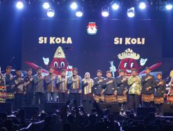 Polres Lampung Utara Amankan Kegiatan Launching Maskot dan Jingle Pilkada Serentak 2024