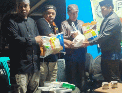 KKB Mambi Pus Kab. Mamuju Beri Bantuan kepada Korban Musibah Tanah Longsor