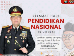 Hardiknas, Kapolda Sulbar : Mari Berkolaborasi Tingkatkan Mutu Pendidikan