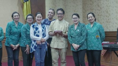 Ketua TP PKK Badung Terima Kunjungan Istri Pj. Gubernur Bali