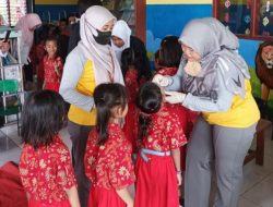 Imunisasi Polio di Desa Kludan Tanggulangin, Sidoarjo Pastikan Warga Bebas Polio