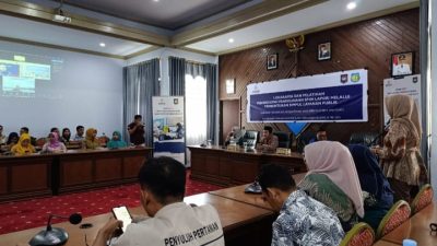 Dukung Peningkatan dan Pemanfaatan SP4N Lapor, Dinas Kominfo SP Selayar Gelar Lokakarya bersama Tim USAID ERAT