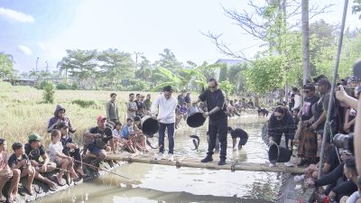 Komunitas Pemancing Gulingan, Banjar Gulingan, Darmasaba Gelar Lomba Mancing Air Deras