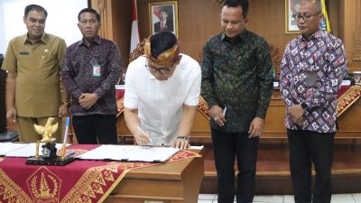 Pemkab Badung dan Bank BPD Bali Tandatangani MoU Sidi Kumbara