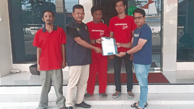 Dinas Sosial Kabupaten Selayar Pulangkan KKM dan ABK KLM Gajah Satria