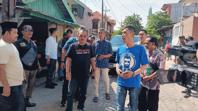 Bengkel Mobil Berdiri di Atas Sungai Jalan Donorejo, Wakil Wali Kota Surabaya Armuji Turun Gunung