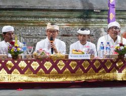 Upacara Caru Balik Sumpah dan Nawa Gempang di Desa Sibanggede, Badung