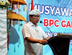 Muscab X BPC Gapensi Badung, Sekda Badung Ajak Membangun Badung Agar Lebih Baik