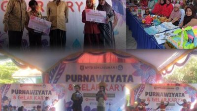 SDN Labuhan I, Sereseh, Sampang Gelar Perpisahan Bertema Purnawiyata dan Gelar Karya, Tampilkan Kerajinan Tangan Siswa