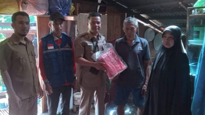 Tunjukkan Respon Time Dinsos Selayar Bergerak Cepat Bantu Korban Kebakaran di Dusun Iraja Lebo