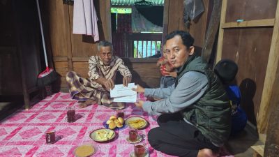 Baznas Kabupaten Selayar Hadir di Dusun Iraja Lebo, Bantu Korban Kebakaran di Desa Kalepadang