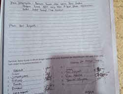 Para Pemilik Tanah SPHT di Desa Suka Maju, Kab. Musi Banyuasin, Resah dengan Munculnya Oknum Tidak Bertanggung Jawab