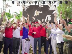 Tabur Benih Ikan dan Tanam Pohon Tandai Penutupan Bulan Bung Karno Ke-VI di Kabupaten Badung