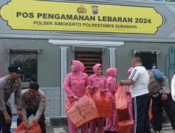 Jumat Berkah Polsek Simokerto, Wujud Kepedulian Tugas Kepolisian Serta Berbagi Keberkahan