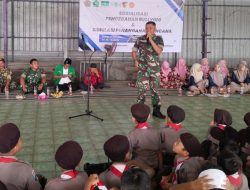 Antisipasi Bullying, Babinsa 0812/15 Karanggeneng Melaksanakan Penyuluhan ke Sekolah