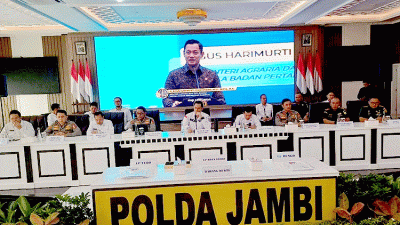 Empat Kasus Mafia Tanah Diungkap Polda Jambi, Tujuh Orang Ditetapkan sebagai Tersangka