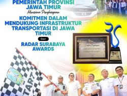 Dishub Jatim Apresiasi Penghargaan yang Diterima Pemprov Atas Komitmen Dukung Infrastruktur Transportasi