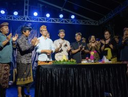 Wabup Badung Hadiri HUT Ke-49 ST Dharma Manggala Banjar Pengayehan Desa Munggu