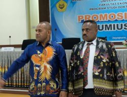 Sukses Raih Gelar Doktor Pertama, Yumius Taplo Diharap Perkuat Universitas Okmin Papua