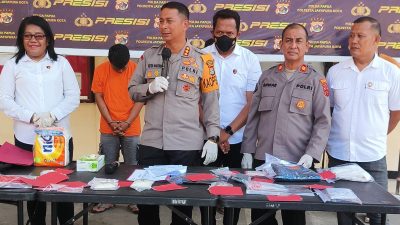 Kapolresta Jayapura Kota: Sabu Sebanyak Setengah Kilogram yang Diamankan Miliki Sistem Terputus dan Dikontrol