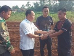 Pemkab Lampung Utara dan Kodim Berikan Kompensasi pada Petani Singkong Kotabumi yang Rusak