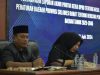 Kabag Umum Sekretariat DPRD Sulbar Bacakan Persetujuan Ranperda RPJPD 2025-2045