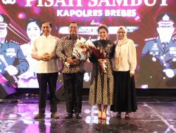 Oka Mahendra Pegang Tongkat Kepemimpinan Polres Brebes