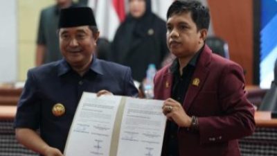 DPRD Sulbar Bersama Pemprov Sahkan Perda RPJPD 2025-2045
