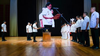 Bupati Giri Prasta Kukuhkan Perpanjang Masa Jabatan Perbekel dan BPD Kabupaten Badung