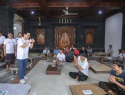 Sekda Badung Adi Arnawa Hadiri Turnamen Ceki Pura Pangrurah Sakti Cemagi