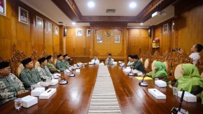 Wabup Suiasa Terima Audiensi Pengurus Cabang Nahdlatul Ulama Badung
