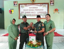 Kodim 0812 Lamongan Gelar Tasyukuran dan Doa Bersama Mengenang Jasa Pendahulu Satuan