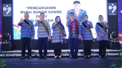 Kepala BKKBN RI Kukuhkan Elen Setiadi Bersama Melza Elen Setiadi sebagai Duta Bapak dan Bunda Asuh Anak Stunting Sumsel