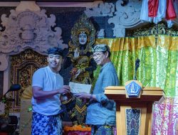 Wabup Badung Suiasa Hadiri HUT Ke-34 ST Dharma Kerthi, Banjar Tegal Saat Delodan Kapal