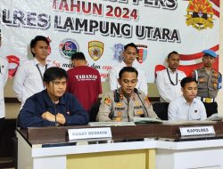 Korupsi Dana BOS, Polres Lampung Utara Tetapkan Mantan Kasek SMPN 3 Bunga Mayang Jadi Tersangka