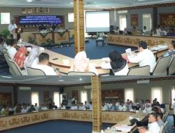 Pj. Bupati Lampung Utara Hadiri Rapat Koordinasi Program Pemberantasan Korupsi Terintegrasi bersama KPK-RI