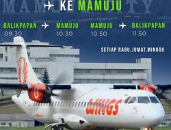 Pemprov Sulbar Ajak Masyarakat Manfaatkan Fasilitas Penerbangan Rute Mamuju – Balikpapan
