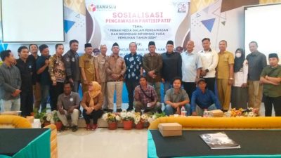 Sosialisasi Pengawasan Partisipatif Bawaslu Sampang, Media dalam Peran Penting Desiminasi Informasi
