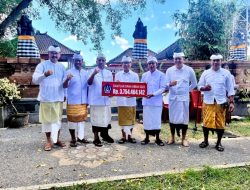 Sekda Badung Hadiri Upacara Melaspas Tembok Penyengker Setra Gede Desa Adat Dalung