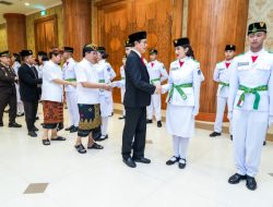 Wabup Badung Suiasa Kukuhkan Paskibra Kabupaten Badung 2024