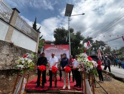 Kementerian ESDM RI Resmikan Pemasangan PJUTS di Kabupaten Garut