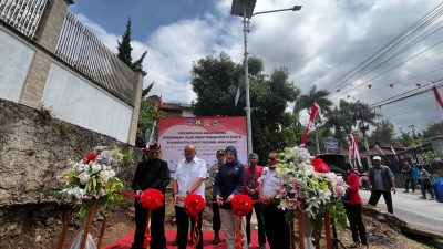 Kementerian ESDM RI Resmikan Pemasangan PJUTS di Kabupaten Garut