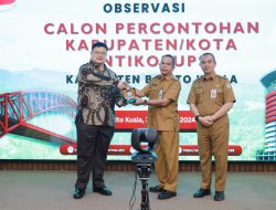 Pj Bupati Dinansyah Dukung Barito Kuala Jadi Percontohan Kabupaten Anti Korupsi