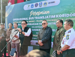 Kepala Dishub Provinsi Jatim : Semoga Masyarakat Semakin Senang Manfaatkan Moda Transportasi Bus Trans Jatim
